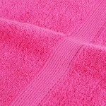 vidaXL Prosoape de baie premium SOLUND, 10 buc. roz, 30x30 cm, 600 g/m² vidaXL Prosoape de baie premium SOLUND, 10 buc. roz, 30x30 cm, 600 g/m²