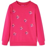 Bluzon pentru copii, roz aprins, 128 Bluzon pentru copii, roz aprins, 128
