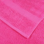 vidaXL Prosoape de duș premium SOLUND 10 buc. roz 70x140 cm 600 gsm vidaXL Prosoape de duș premium SOLUND 10 buc. roz 70x140 cm 600 gsm