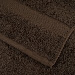 vidaXL Set de prosoape premium SOLUND, 6 piese, maro, 600 g/m² vidaXL Set de prosoape premium SOLUND, 6 piese, maro, 600 g/m²