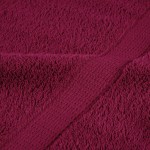 vidaXL Set de prosoape premium SOLUND, 12 piese, bordo, 600 g/m² vidaXL Set de prosoape premium SOLUND, 12 piese, bordo, 600 g/m²
