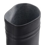 vidaXL Cizme de ploaie, negru, PVC, mărime 38 vidaXL Cizme de ploaie, negru, PVC, mărime 38