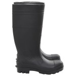 vidaXL Cizme de ploaie, negru, PVC, mărime 39 vidaXL Cizme de ploaie, negru, PVC, mărime 39