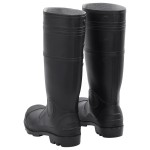 vidaXL Cizme de ploaie, negru, PVC, mărime 41 vidaXL Cizme de ploaie, negru, PVC, mărime 41