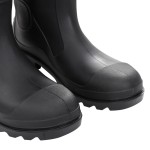 vidaXL Cizme de ploaie, negru, PVC, mărime 46 vidaXL Cizme de ploaie, negru, PVC, mărime 46