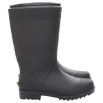 vidaXL Cizme de ploaie, mărime 38, negru, PVC vidaXL Cizme de ploaie, mărime 38, negru, PVC