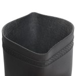 vidaXL Cizme de ploaie, mărime 38, negru, PVC vidaXL Cizme de ploaie, mărime 38, negru, PVC