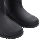 vidaXL Cizme de ploaie, negru, PVC, mărime 41 vidaXL Cizme de ploaie, negru, PVC, mărime 41