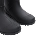 vidaXL Cizme de ploaie, negru, PVC, mărime 43 vidaXL Cizme de ploaie, negru, PVC, mărime 43