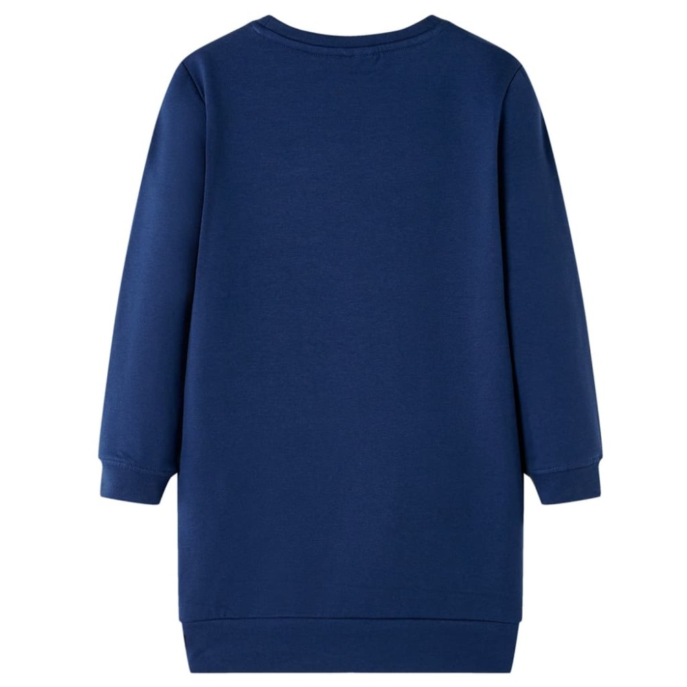 Rochie hanorac pentru copii, bleumarin, 116