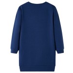 Rochie hanorac pentru copii, bleumarin, 116