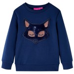 Bluzon pentru copii, bleumarin, 104 Bluzon pentru copii, bleumarin, 104