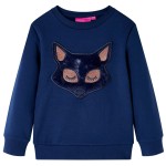 Bluzon pentru copii, bleumarin, 116 Bluzon pentru copii, bleumarin, 116