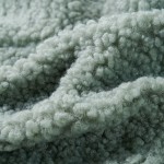Jachetă cu glugă pentru copii blană artificială Teddy verde mentă 116 Jachetă cu glugă pentru copii blană artificială Teddy verde mentă 116