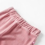 Pantaloni de copii din velur, roz, 104 Pantaloni de copii din velur, roz, 104