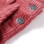 Rochie salopetă pentru copii, velur, roz, 116 Rochie salopetă pentru copii, velur, roz, 116