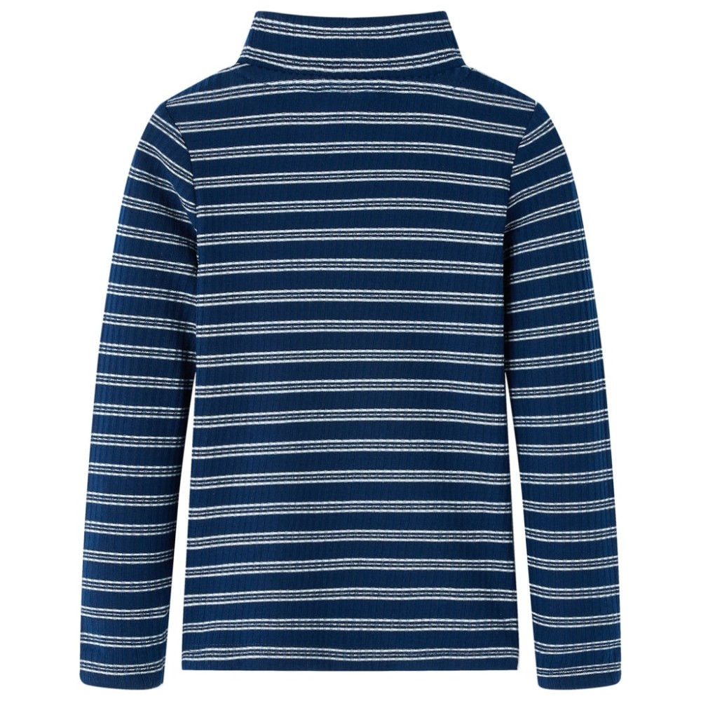 Tricou cu mâneci lungi pentru copii, bleumarin, 116