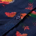 Rochie pentru copii cu mâneci lungi, bleumarin, 104