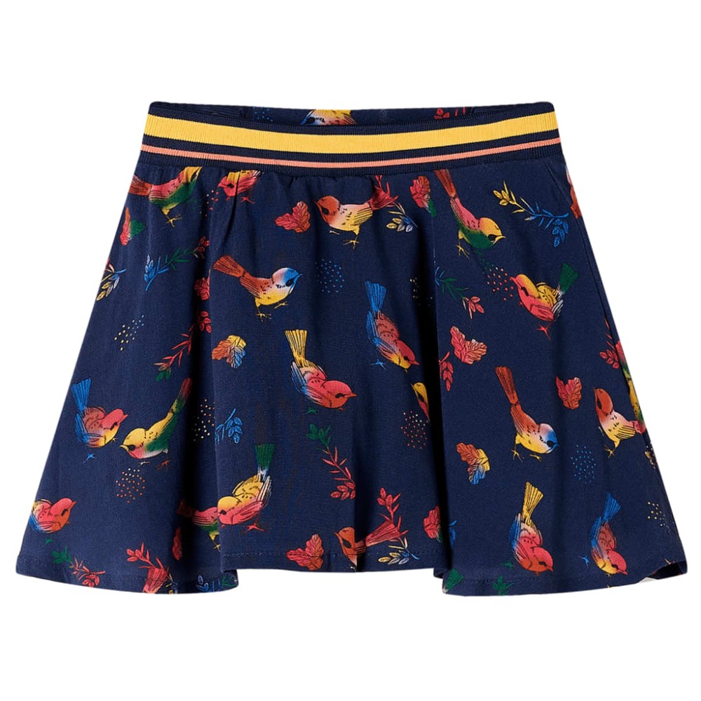 Fustă pentru copii, bleumarin, 128