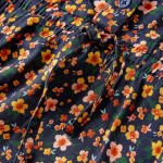 Rochie pentru copii cu mâneci lungi, bleumarin, 128