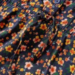 Rochie cu mâneci lungi pentru copii, bleumarin, 140