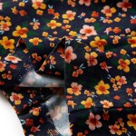 Cămașă pentru copii cu guler tip bandă, bleumarin 128