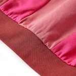 Bluzon pentru copii, color block roz și henna, 104 Bluzon pentru copii, color block roz și henna, 104