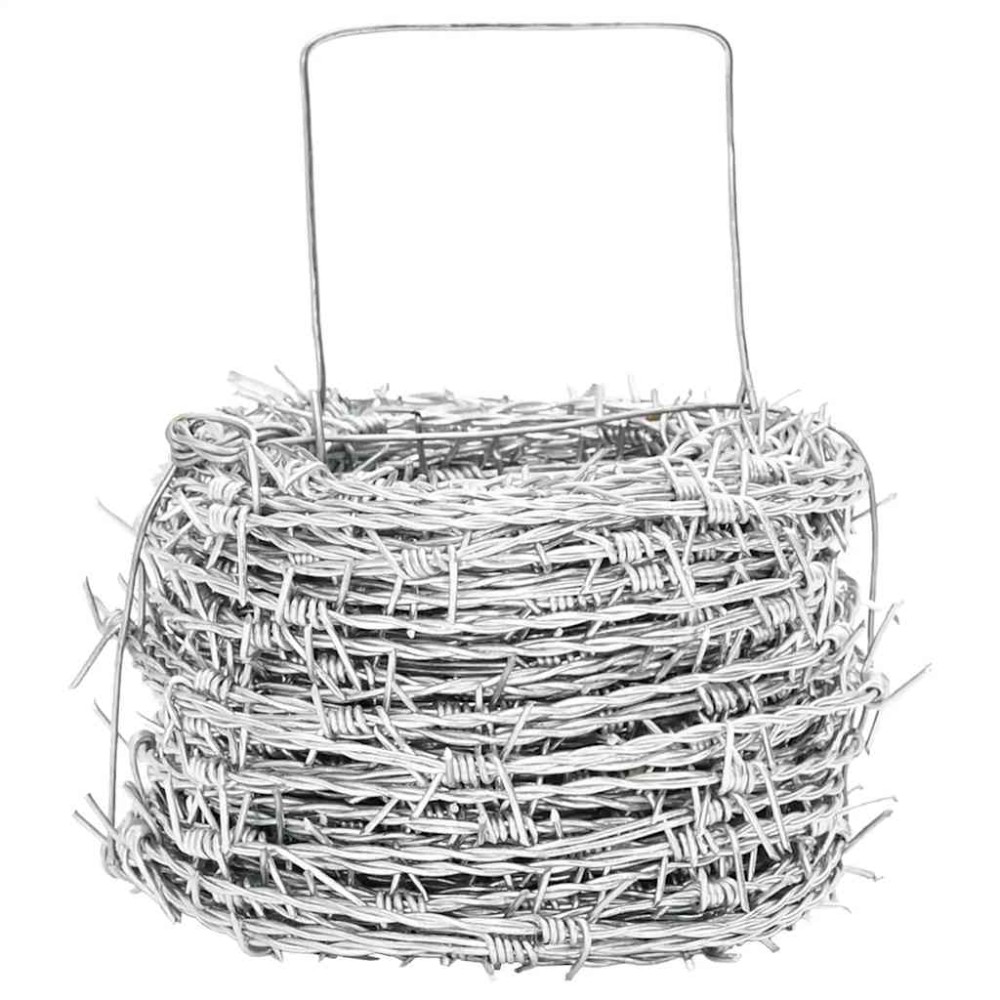 vidaXL Sârmă ghimpată 500 m