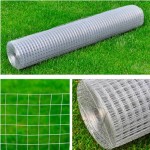 vidaXL Gard de plasă, argintiu, 1 x 25 m, oțel galvanizat, pătrat vidaXL Gard de plasă, argintiu, 1 x 25 m, oțel galvanizat, pătrat