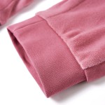 Pantaloni de trening pentru copii, zmeuriu, 140