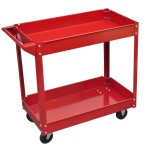vidaXL Cărucior pentru scule de atelier, 100 kg, roșu vidaXL Cărucior pentru scule de atelier, 100 kg, roșu