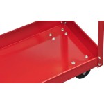 vidaXL Cărucior pentru scule de atelier, 2 buc., 100 kg, 2 rafturi vidaXL Cărucior pentru scule de atelier, 2 buc., 100 kg, 2 rafturi