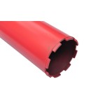Vârf burghiu cu carotă diamantată găurire uscată și umedă 110mmx400 mm