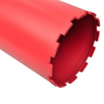 Vârf burghiu cu carotă diamantată găurire uscată și umedă 150mmx400 mm