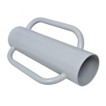 vidaXL Suport pentru stâlp de gard cu mânere, oțel vidaXL Suport pentru stâlp de gard cu mânere, oțel