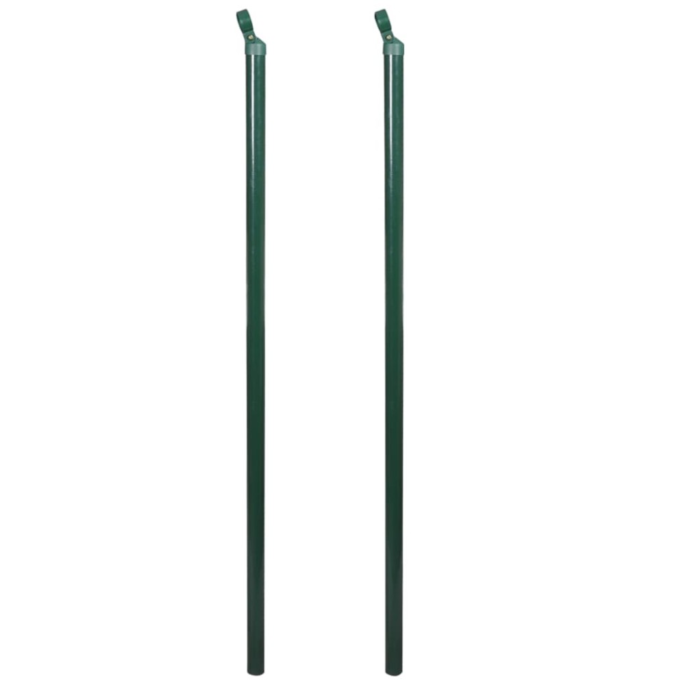 vidaXL Bare pentru gard, 2 buc., 175 cm