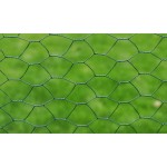 vidaXL Plasă de sârmă găini, verde, 25 x 0,75 m, cu înveliș PVC