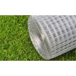vidaXL Plasă de sârmă găini, argintiu, 10 x 1 m, oțel galvanizat