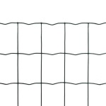 vidaXL Euro gard, verde, 10 x 1,5 m, oțel vidaXL Euro gard, verde, 10 x 1,5 m, oțel