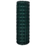 vidaXL Euro gard, verde, 25 x 1,2 m, oțel vidaXL Euro gard, verde, 25 x 1,2 m, oțel