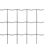 vidaXL Euro gard, verde, 10 x 1,0 m, oțel vidaXL Euro gard, verde, 10 x 1,0 m, oțel