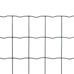 vidaXL Euro gard, verde, 25 x 1,0 m, oțel vidaXL Euro gard, verde, 25 x 1,0 m, oțel