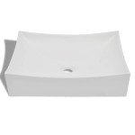 Chiuvetă ceramică porțelan pt. baie, design artistic, alb extralucios Chiuvetă ceramică porțelan pt. baie, design artistic, alb extralucios