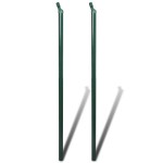 vidaXL Gard de legătură din plasă cu stâlpi/țăruși, 1,0 x 25 m, oțel vidaXL Gard de legătură din plasă cu stâlpi/țăruși, 1,0 x 25 m, oțel