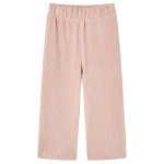 Pantaloni de copii din velur, roz, 116 Pantaloni de copii din velur, roz, 116