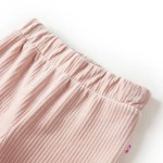 Pantaloni de copii din velur, roz, 140