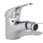 vidaXL Baterie robinet pentru bideu baie, crom vidaXL Baterie robinet pentru bideu baie, crom