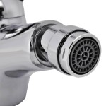 vidaXL Baterie robinet pentru bideu baie, crom vidaXL Baterie robinet pentru bideu baie, crom