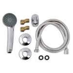 vidaXL Set baterie robinet duș pentru baie, crom vidaXL Set baterie robinet duș pentru baie, crom