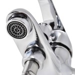vidaXL Set baterie robinet duș pentru baie, crom vidaXL Set baterie robinet duș pentru baie, crom
